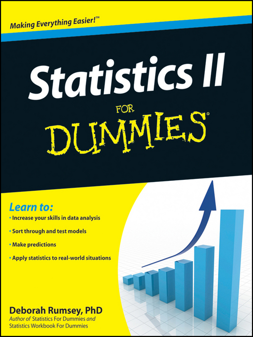 Title details for Statistics II for Dummies by Deborah J. Rumsey - Wait list